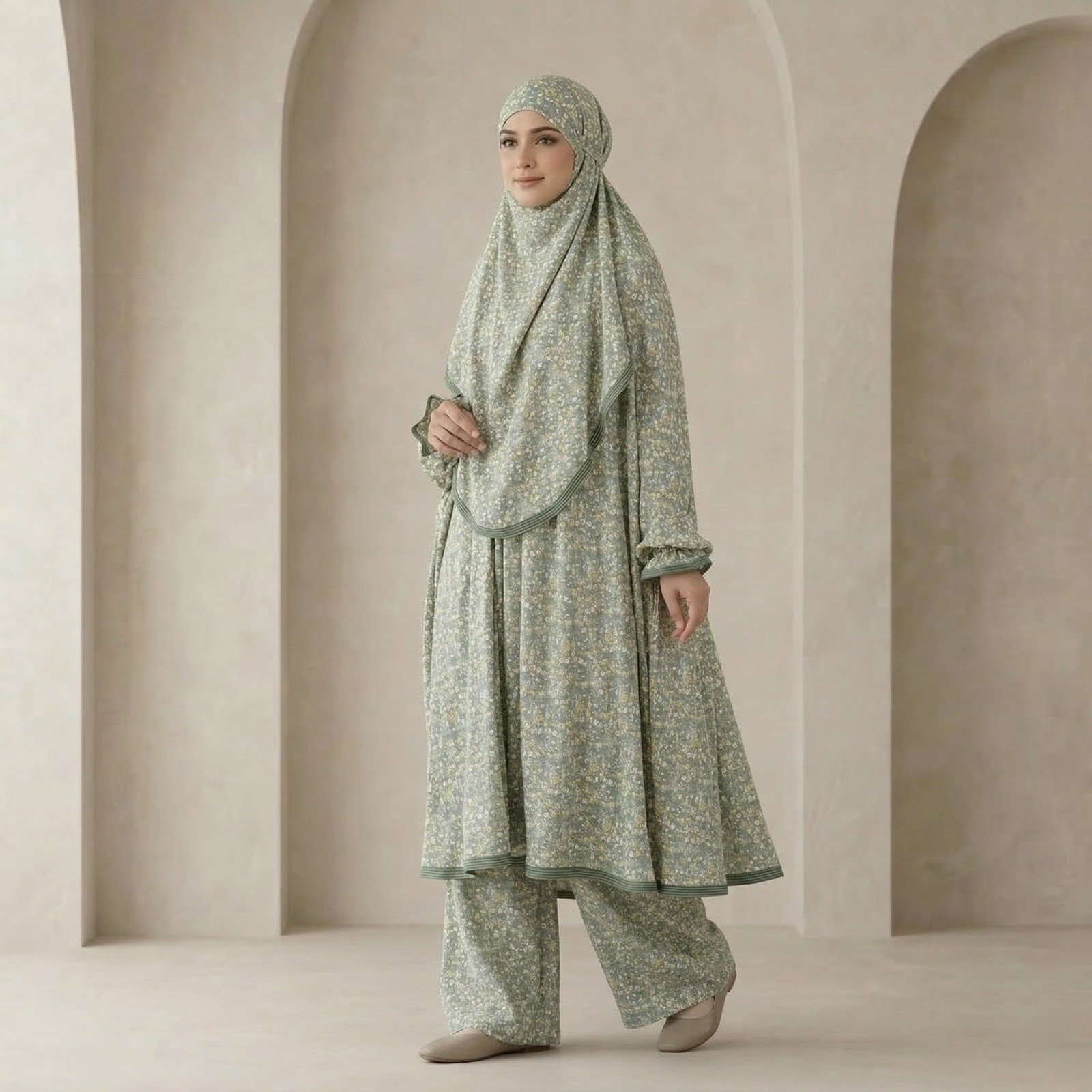 Palazzo Khimar Set